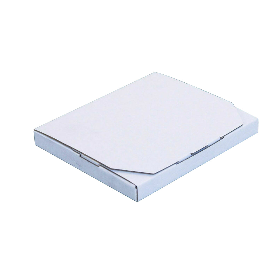 180 x 100 x 16mm Superflat Mailing Shipping Packing Cardboard Boxes White