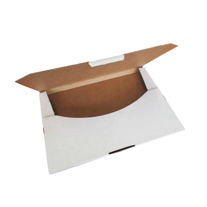 180 x 100 x 16mm Superflat Mailing Shipping Packing Cardboard Boxes White