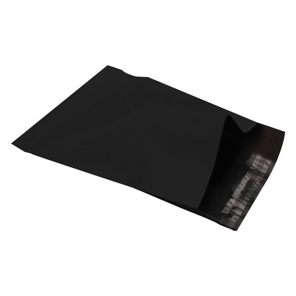 Wholesale 5,000pcs 450mm x 550mm + 50mm Poly Mailing Courier Satchels - Black