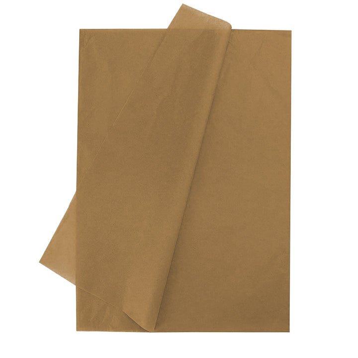 500pcs Brown Gift Wrapping Tissue Packaging Paper - 50cm x 70cm, Recyclable & Eco-Friendly