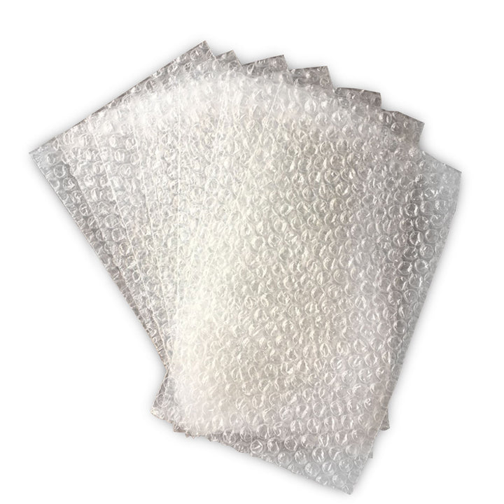 100pcs 425 x 500mm Bubble Seamless Bottom Pouch Clear Aircap Bubble Wrap Bags