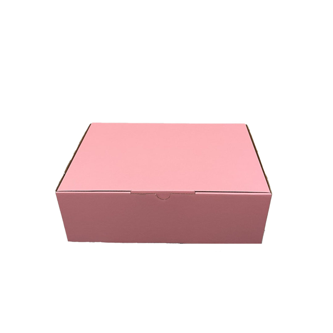 125 x 100 x 75mm Die Cut Mailing Shipping Packing Cardboard Boxes Pink