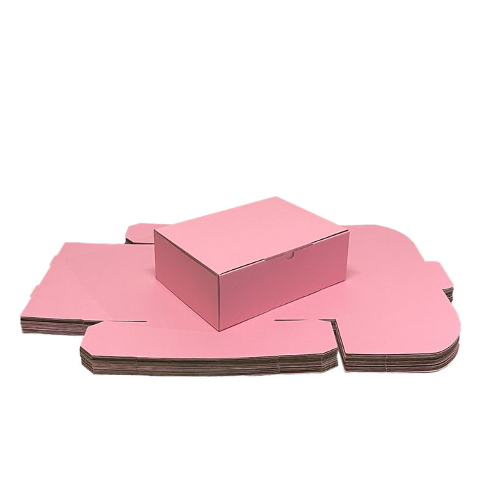 150 x 100 x 75mm Die Cut Mailing Shipping Packing Cardboard Boxes Pink- Amazing cardboard box, Order Cardboard Boxes