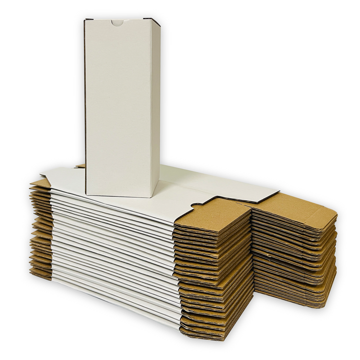 80 x 80 x 200mm Candle  Mailing Shipping Packing Cardboard Boxes White