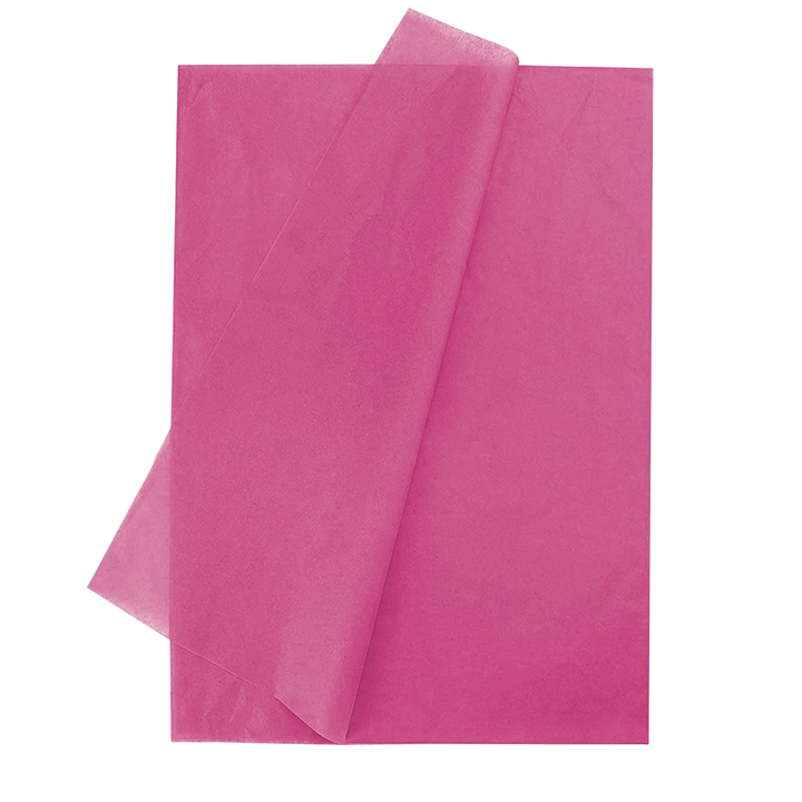 500pcs Hot Pink Gift Wrapping Tissue Packaging Paper - 50cm x 70cm, Recyclable & Eco-Friendly