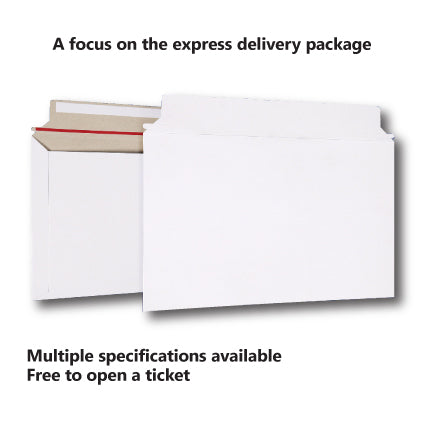 110 x 220mm Card Mailer Envelope - 300gsm Durable White Tough Bag