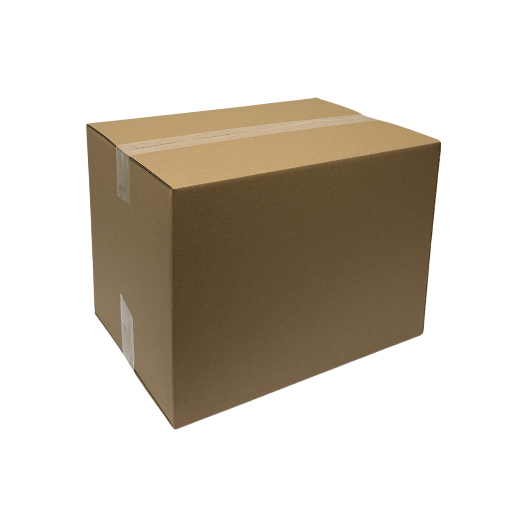 400 x 300 x 300mm Brown Corrugated Slotted Box | B Flute, Durable, Flat-Pack, Recyclable Shipping Carton