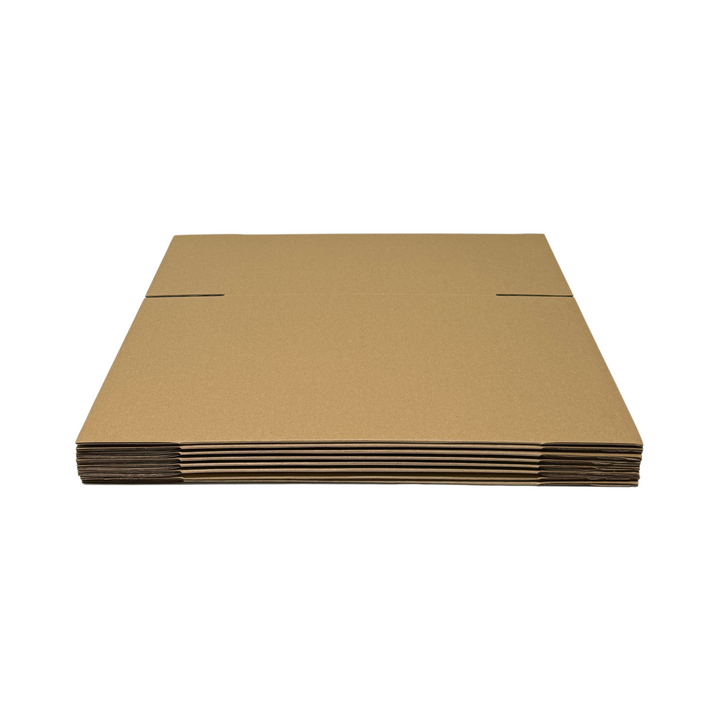 275 x 185 x 330mm Brown Corrugated Mailing Box | B Flute, Slotted Carton, Flat-Pack, Recyclable