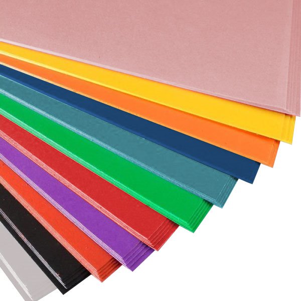 200gsm 8K 250 x 350 Coloured Card - Premium Cardboard Craft Paper for Card Making and Crafts