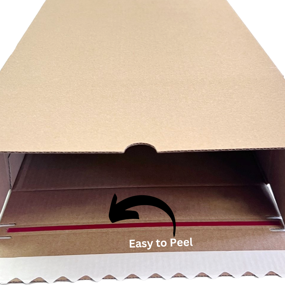 Kraft Self Sealing Brown Box Heavy Duty 150 x 150 x 75mm