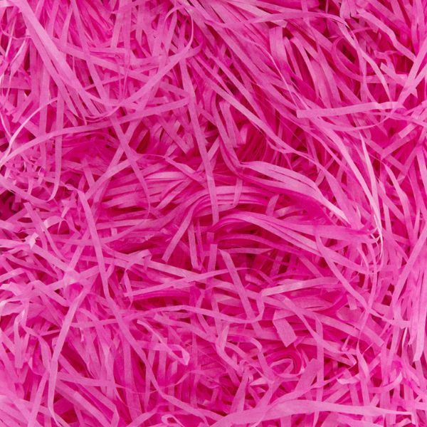 Hot Pink Shredded Tissue Paper | Vibrant Filler for Gift Boxes, Hampers & Craft Projects