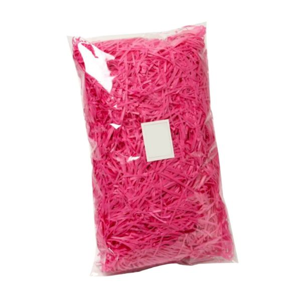 Hot Pink Shredded Tissue Paper | Vibrant Filler for Gift Boxes, Hampers & Craft Projects