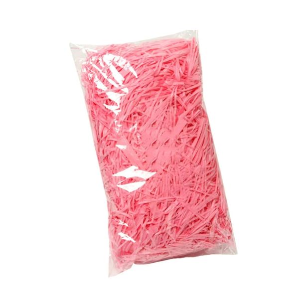 Light Pink Shredded Tissue Paper | Elegant Filler for Gift Boxes, Hampers & Crafts