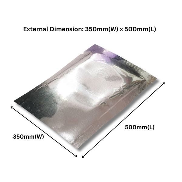 Wholesale 5000pcs 350mm x 500mm Aluminium Foil Mylar Vacuum Bags | Bulk Packaging Solutions for Superior Protection and Resale