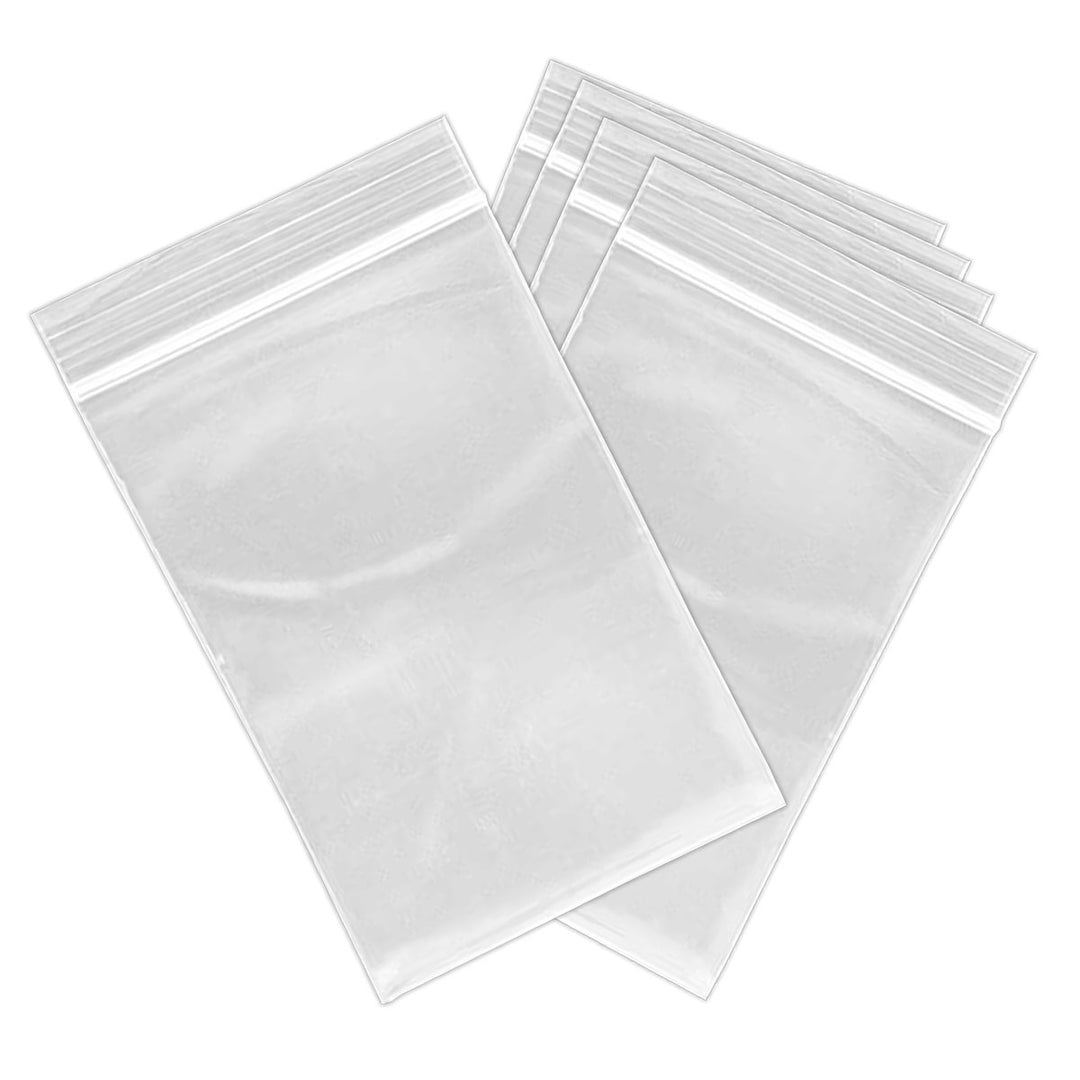 100 x 140mm ZipLock Clear Resealable Plastic Bags