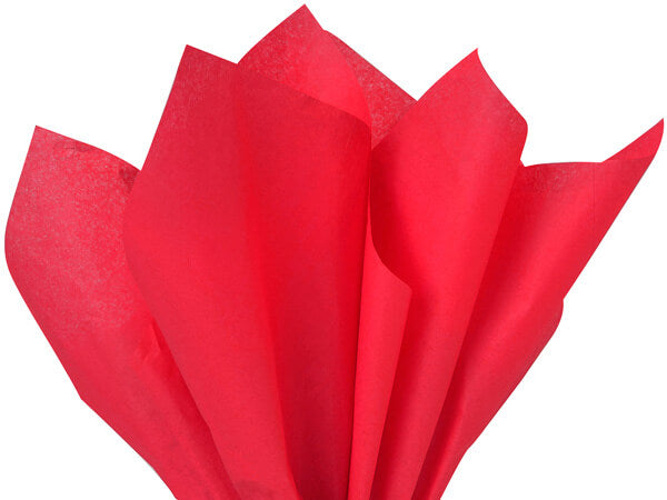 500pcs Wine Red Gift Wrapping Tissue Packaging Paper - 50cm x 70cm, Recyclable & Eco-Friendly