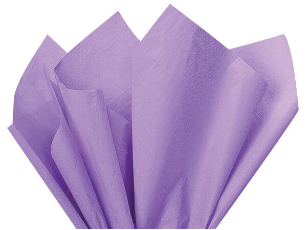 500pcs Lavender Gift Wrapping Tissue Packaging Paper - 50cm x 70cm, Recyclable & Eco-Friendly