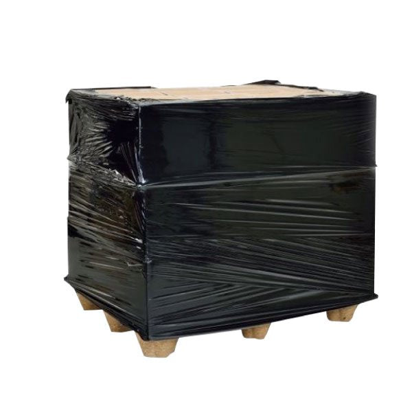 BLACK 500mm x 400m 25UM Stretch Film Pallet Wrap - Durable Carton Shrink Wrap