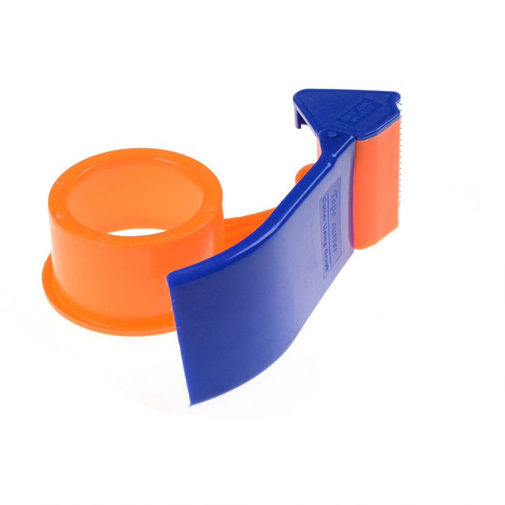 Orange 3" Core Handheld Tape Dispenser - Durable and Ergonomic Packing Tool