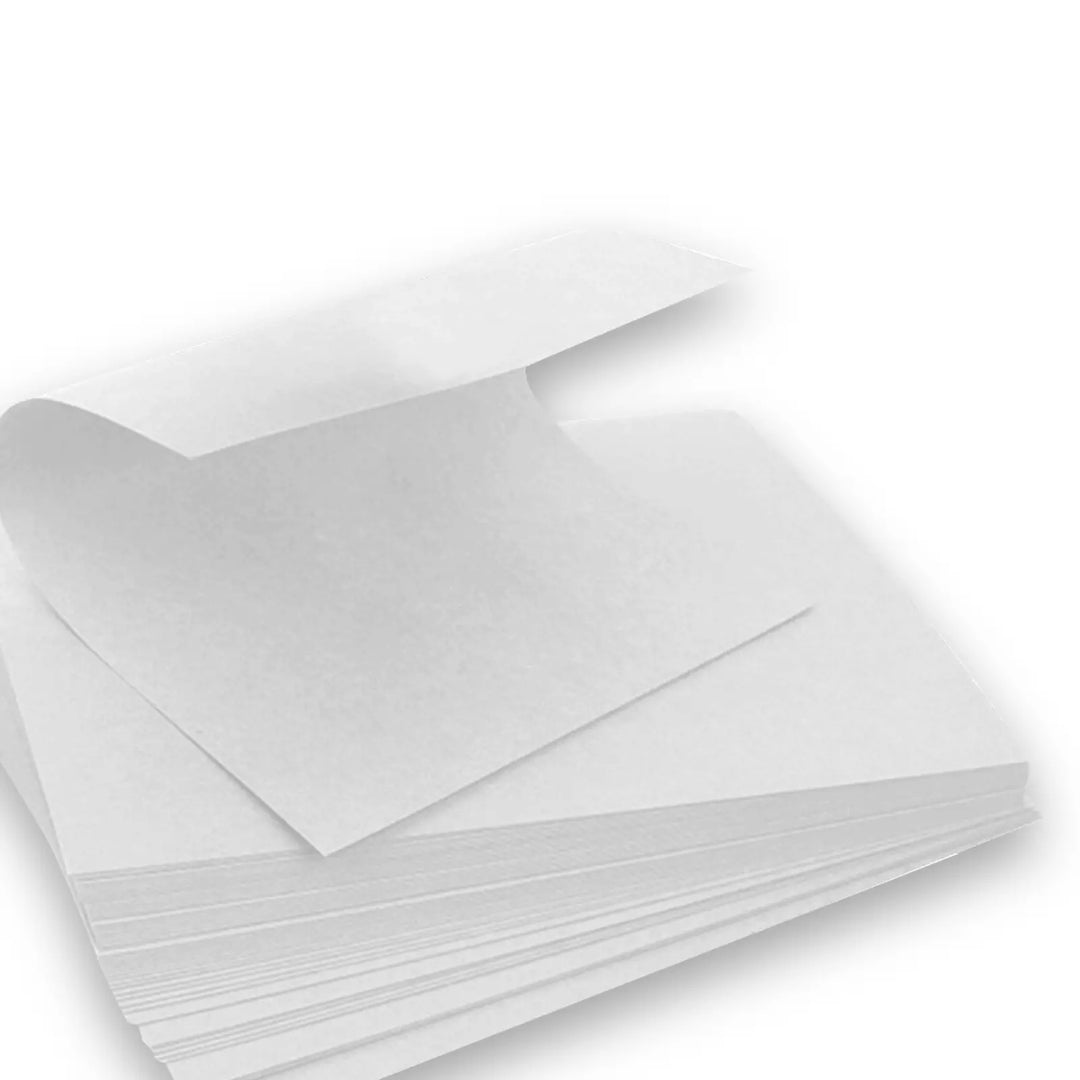 A4 White & Black 250GSM Kraft Paper Sheets - Natural Recycled for Invitations & Weddings