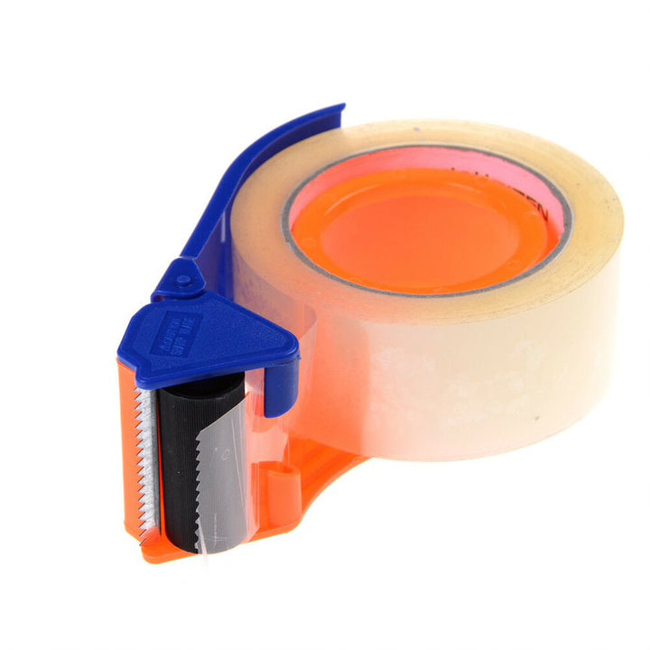 Orange 3" Core Handheld Tape Dispenser - Durable and Ergonomic Packing Tool