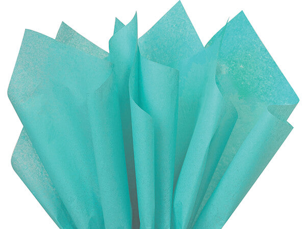 500pcs Teal Gift Wrapping Tissue Packaging Paper - 50cm x 70cm, Recyclable & Eco-Friendly